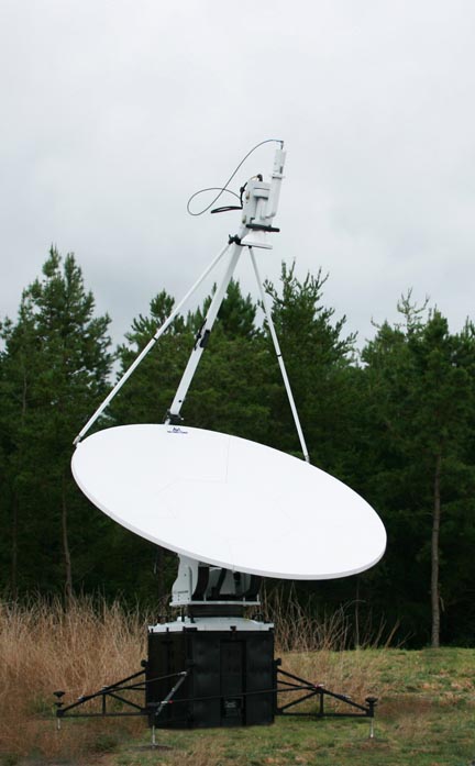 iNetVu 1500 C / Ku Band 1,5 m Kohlefaserantenne - Europa Satellite